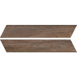 Керамогранит Rondine J86582 Vintage Brune Chevron 7.5x40.7